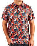 Autumn Leaves Polo by Pins & Aces