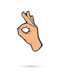 OK Hand Ball Marker by Pins & Aces
