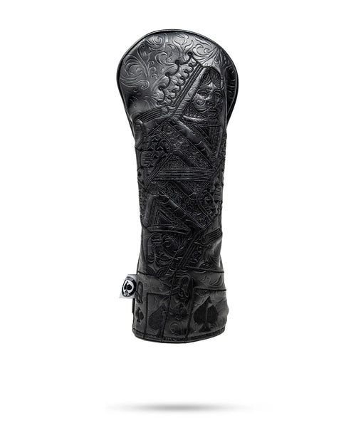 Blackout Spades Fairway Cover by Pins & Aces