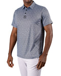 Coral Cascade Polo by Pins & Aces