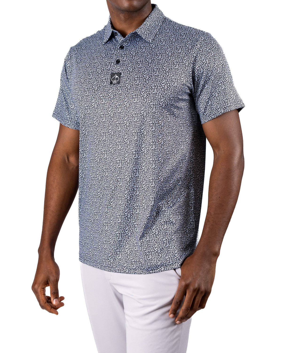Coral Cascade Polo by Pins & Aces