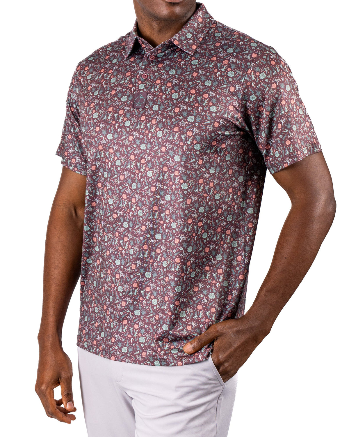 Desert Sage Polo by Pins & Aces