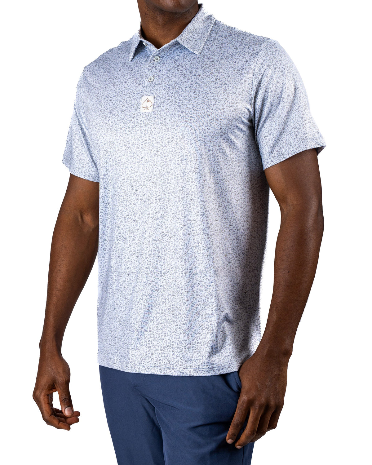 Man’s Best Friend Polo by Pins & Aces