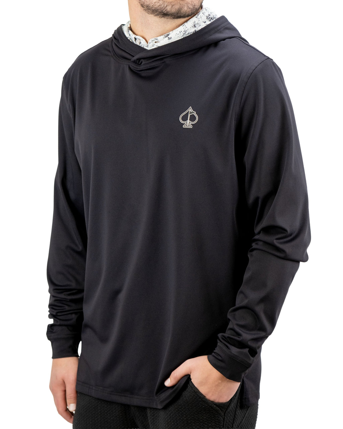 White Noise Performance Hoodie by Pins & Aces