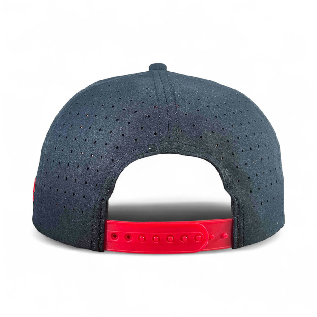 Free Golf Balls Van Golf Hat | Snapback Cap | Built-in Magnetic Ball Marker Holder + Marker Included | Free Golf Balls Van | Adjustable Black