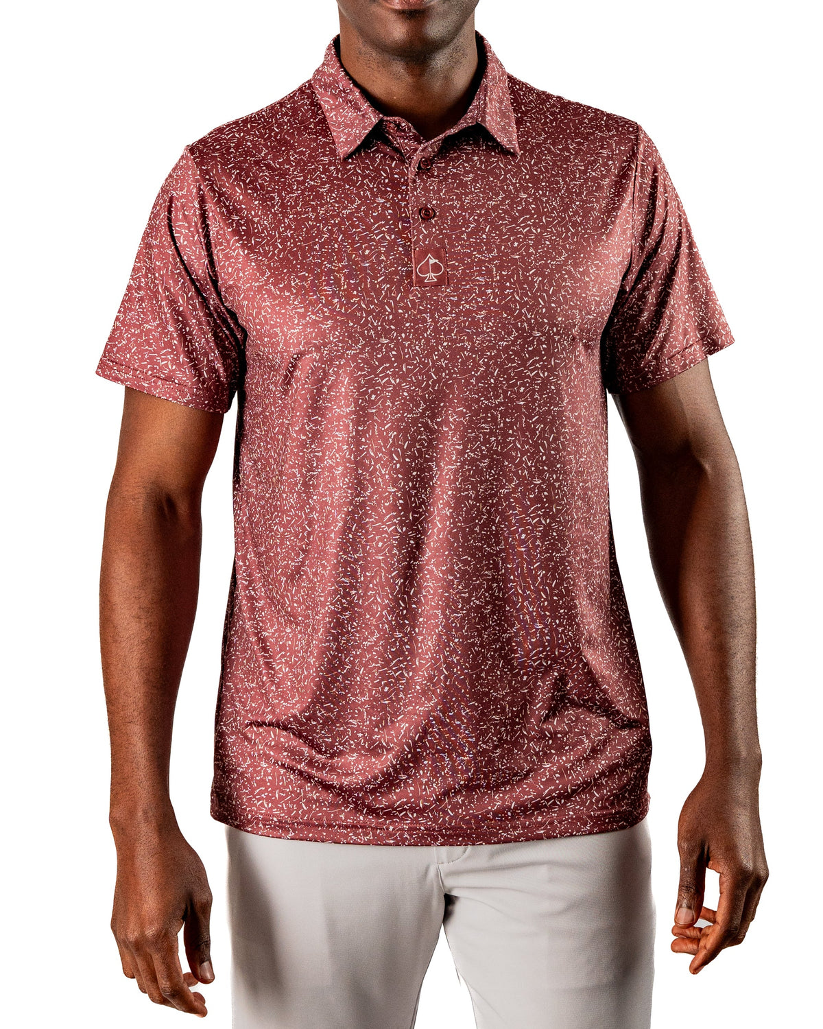 Speckles Polo by Pins & Aces