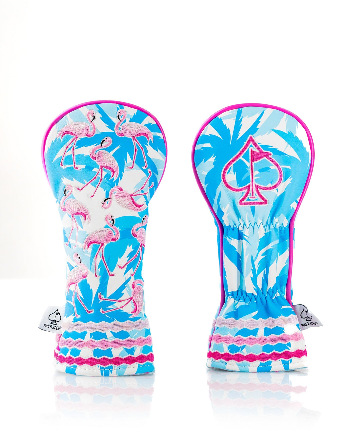 Flamingo Flock Hybrid Cover by Pins & Aces