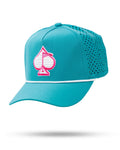 Perforated Rope Hat - Baby Blue by Pins & Aces