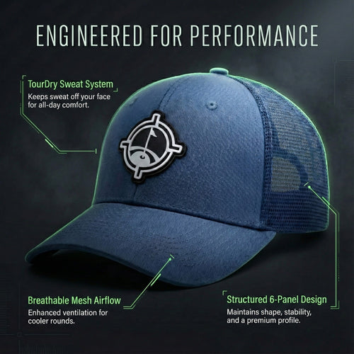 Aiming Fluid Golf Performance Hat (TourDry™ System)