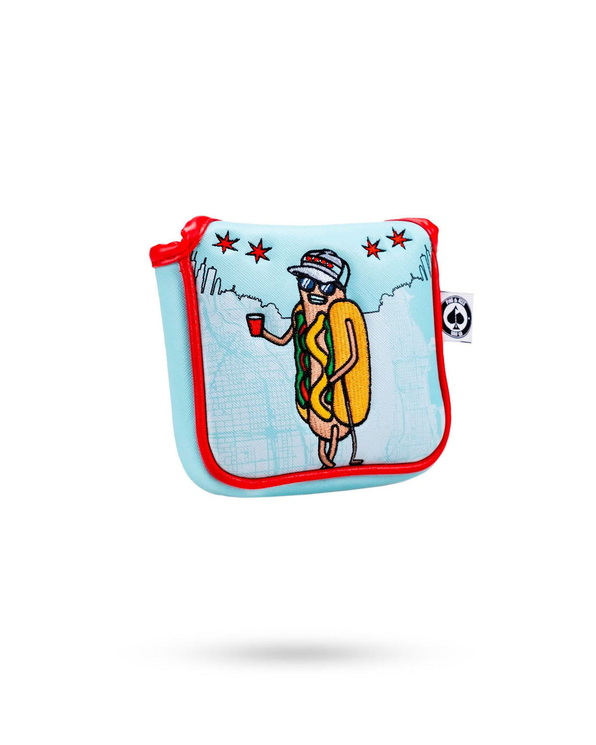 Chicago Dog Mallet Putter Cover by Pins & Aces