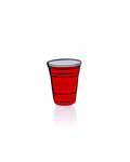 Red Party Cup Ball Marker by Pins & Aces