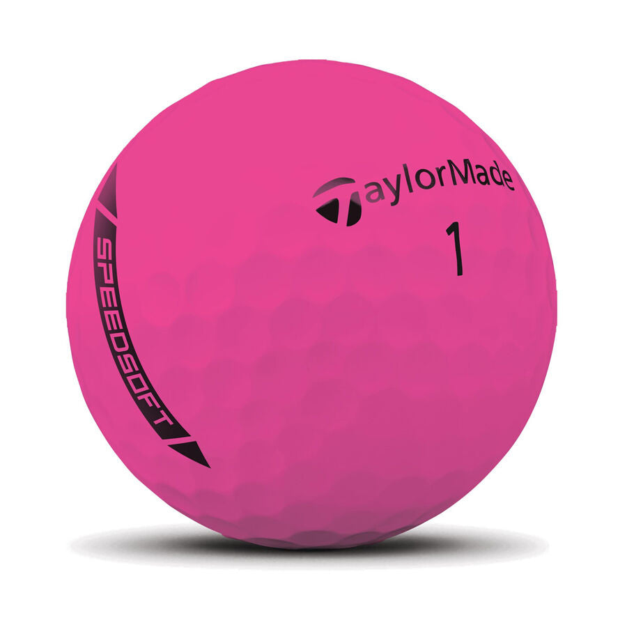 TaylorMade SpeedSoft Pink Golf Balls