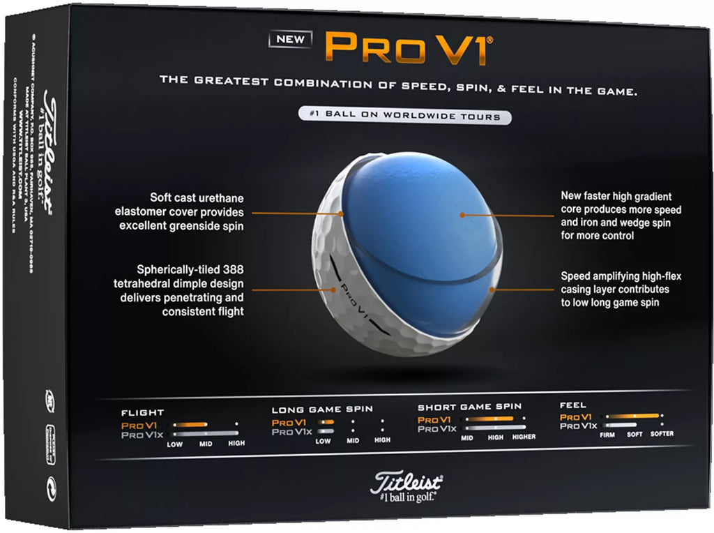 Titleist 2026 Pro V1 High Number Golf Balls