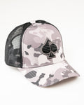Trucker Spade Hat - Urban Camo by Pins & Aces
