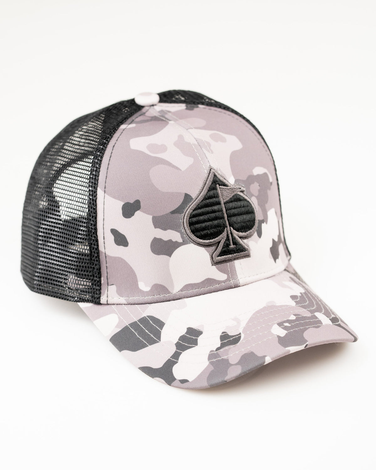 Trucker Spade Hat - Urban Camo by Pins & Aces