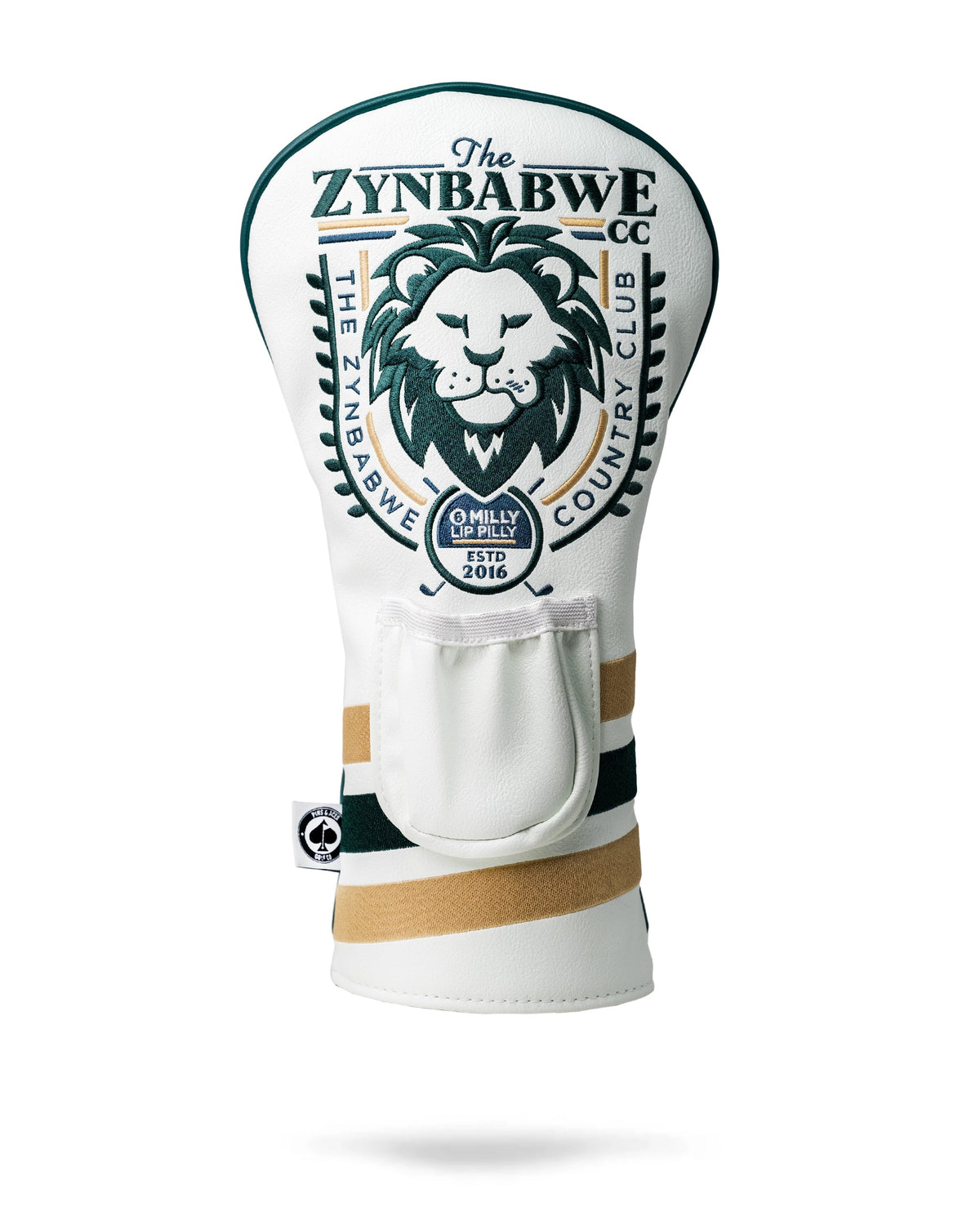 Zynbabwe Country Club Lion Driver Cover by Pins & Aces