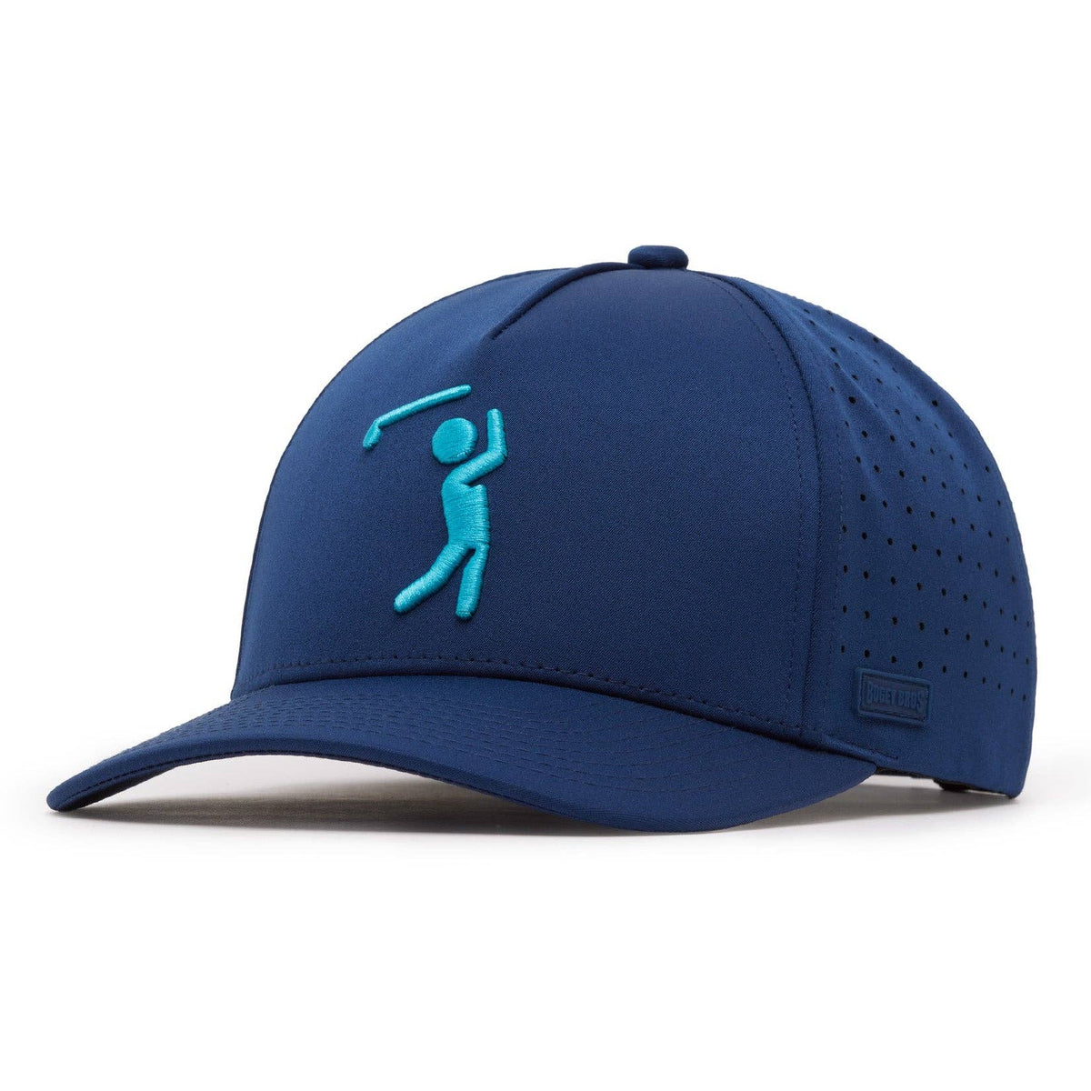 Bogeyman - Navy/Teal - Performance Golf Hat - Snapback — Default Title
